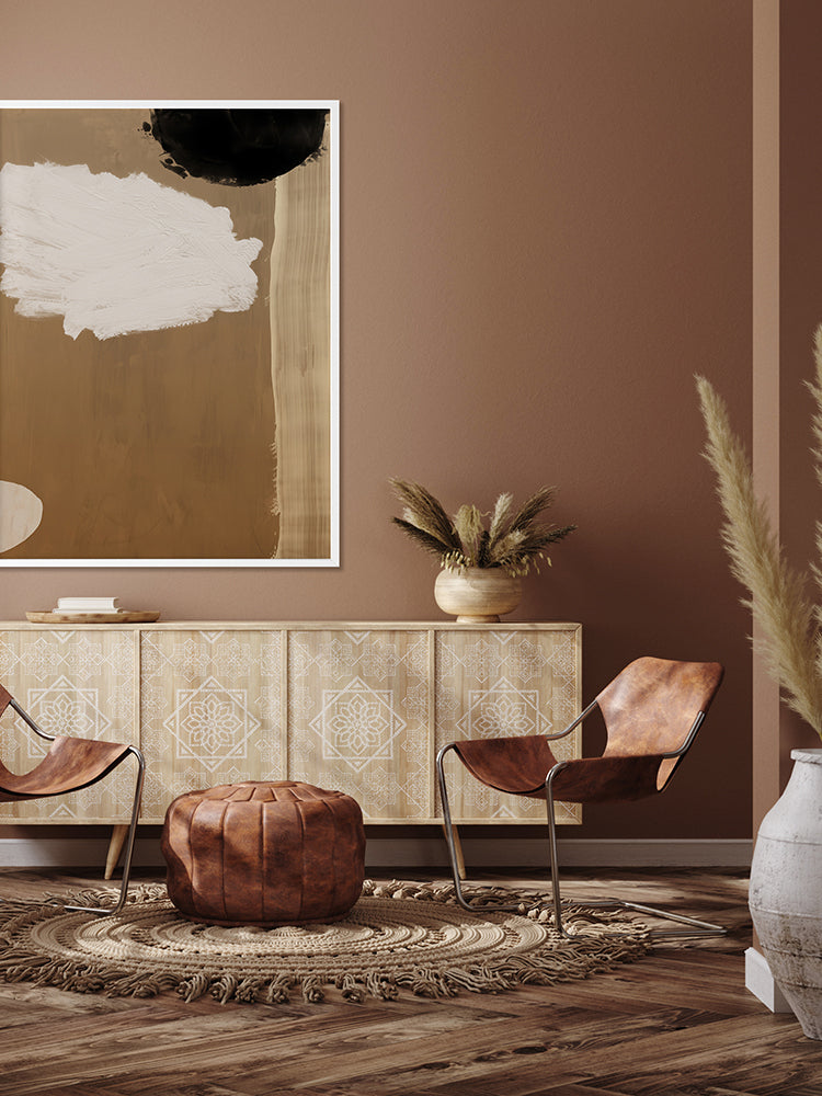 Brick and Mortar III Framed Art Print | Lifestyle