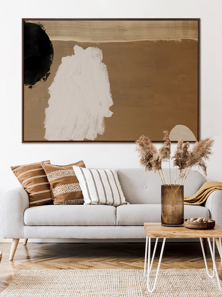 Brick and Mortar III Canvas Art Print | Lifestyle