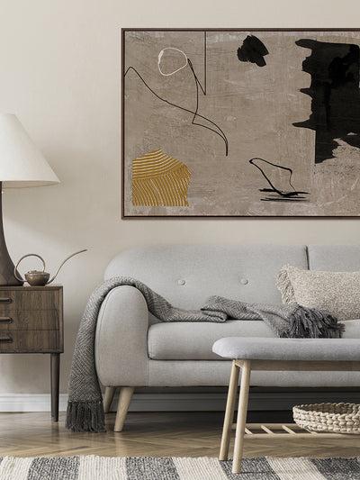 Set in Stone I Canvas Art Print | Lifestyle