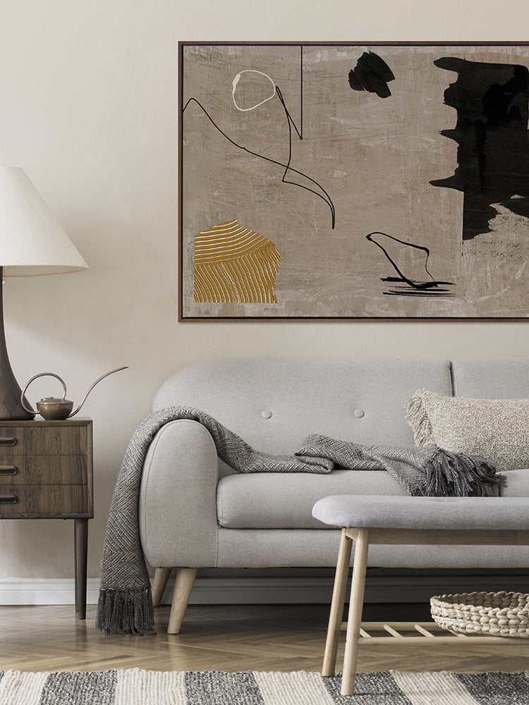 Set in Stone I Canvas Art Print | Lifestyle