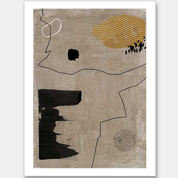 Set in Stone III Unframed Art Print