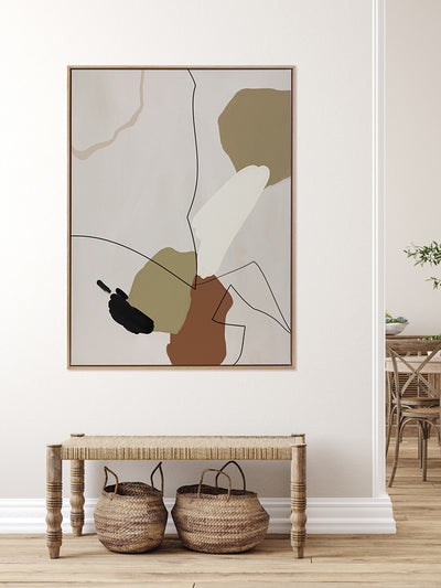 To the Wire III Canvas Art Print | Lifestyle