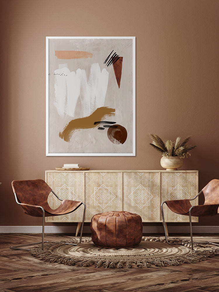 Dig Site I Framed Art Print | Lifestyle