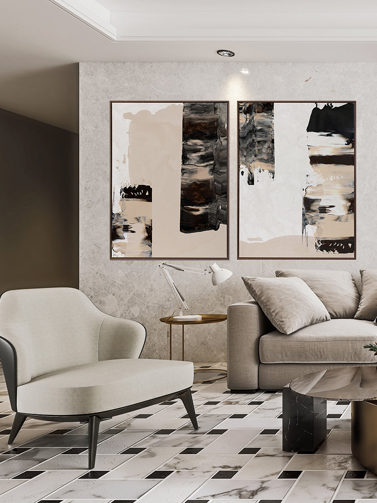 Mudslide II Canvas Art Print | Lifestyle