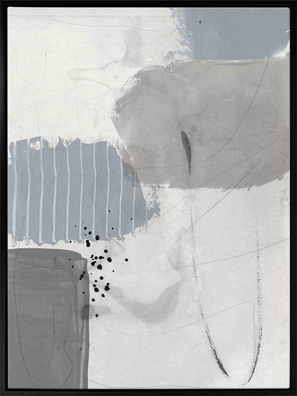 Concrete Decision II Canvas Art Print | Lifestyle