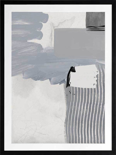 Concrete Decision III Framed Art Print