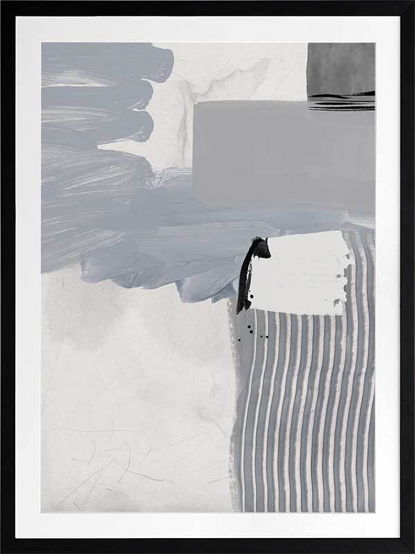 Concrete Decision III Framed Art Print