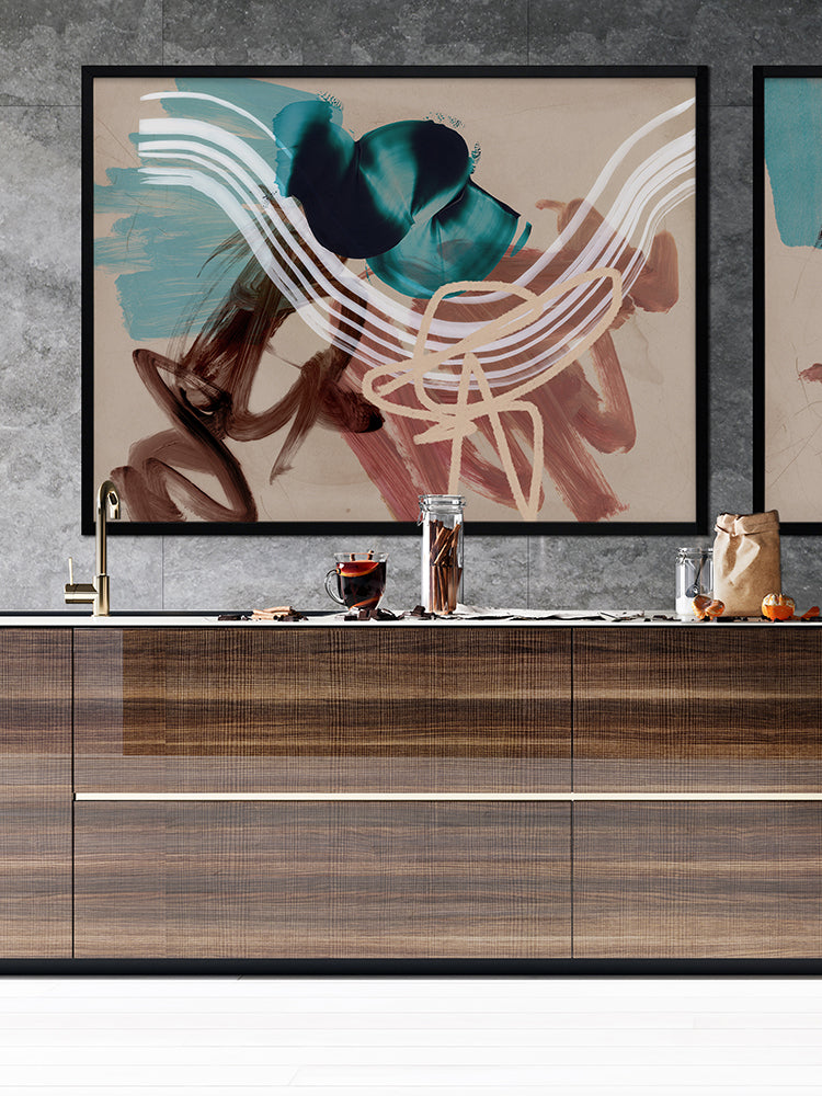 Messy Thoughts I Framed Art Print | Lifestyle