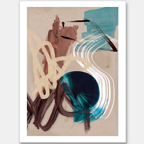 Messy Thoughts II Unframed Art Print
