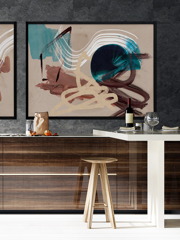 Messy Thoughts II Canvas Art Print | Lifestyle