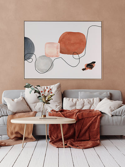 Down the Line I Canvas Art Print | Lifestyle