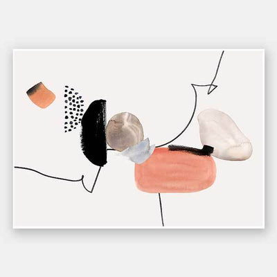 Down the Line II Unframed Art Print