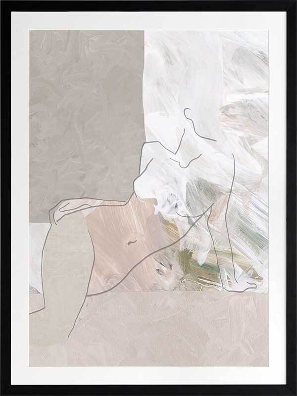 Delicate Framed Art Print