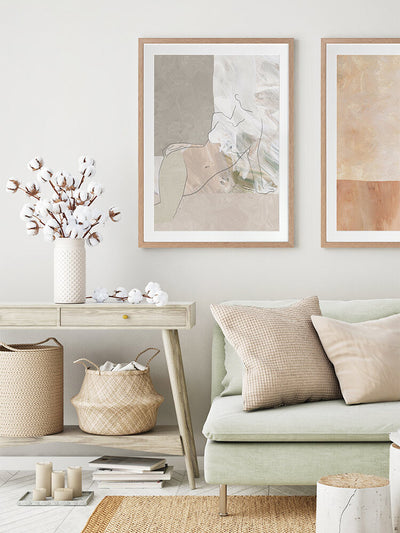 Delicate Framed Art Print | Lifestyle