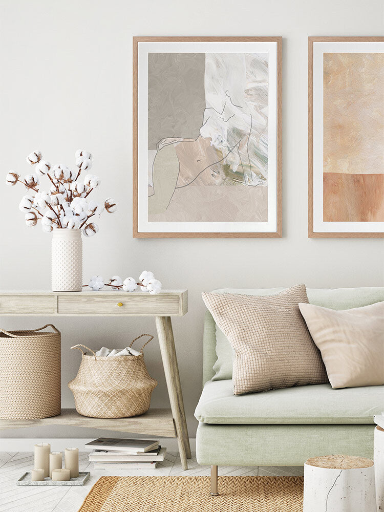 Delicate Framed Art Print | Lifestyle