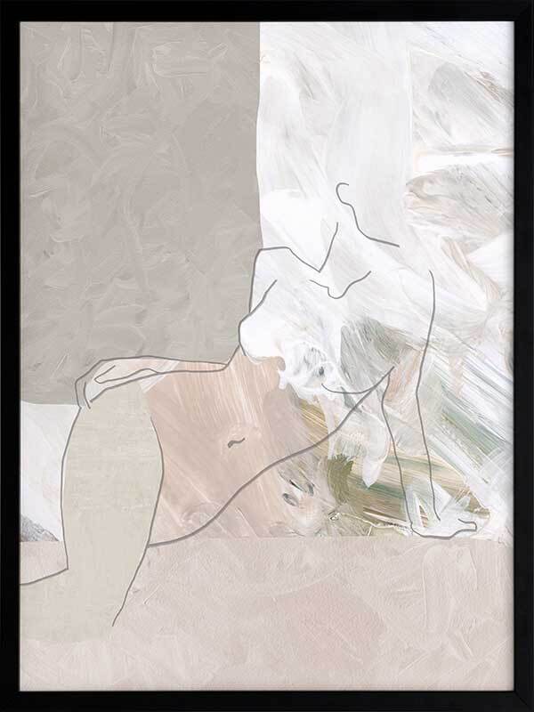 Delicate Framed Art Print