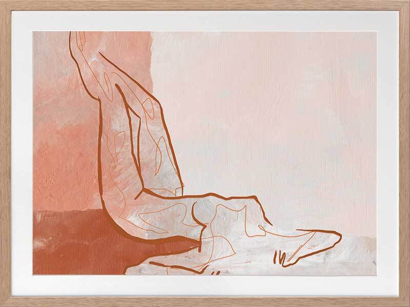 Confident Framed Art Print