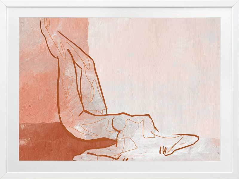 Confident Framed Art Print