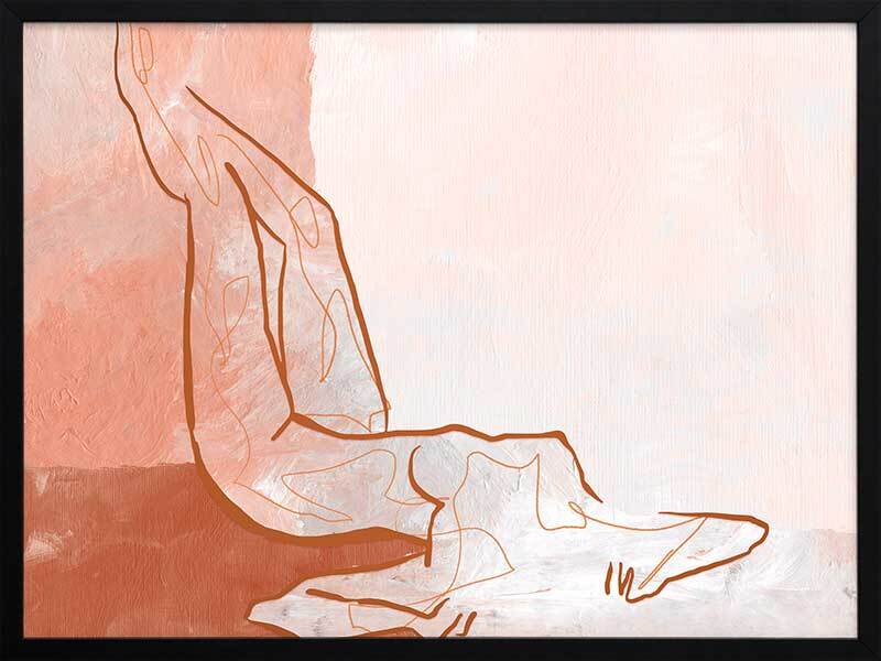 Confident Framed Art Print