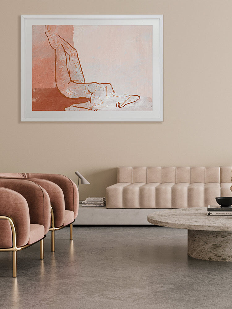 Confident Framed Art Print | Lifestyle