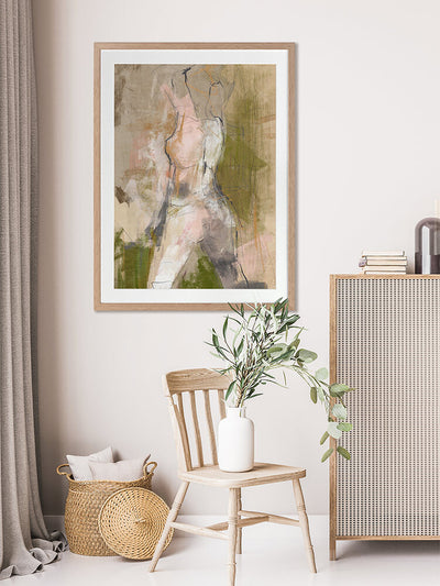 Unafraid Framed Art Print | Lifestyle