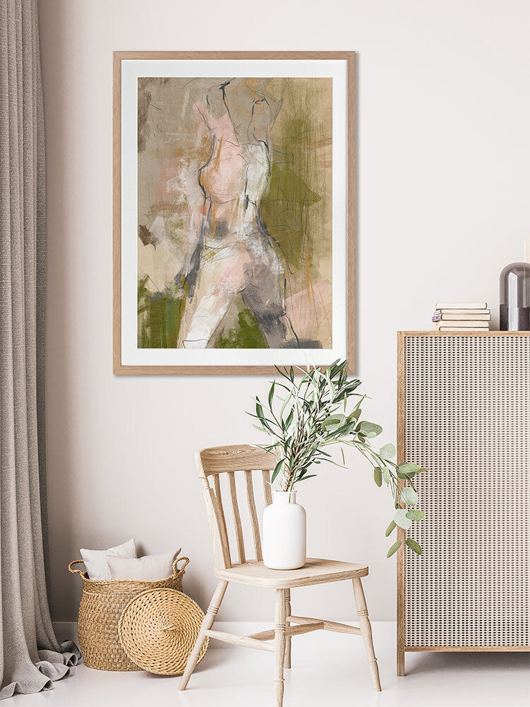 Unafraid Framed Art Print | Lifestyle