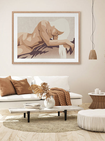 At Peace Framed Art Print | Lifestyle