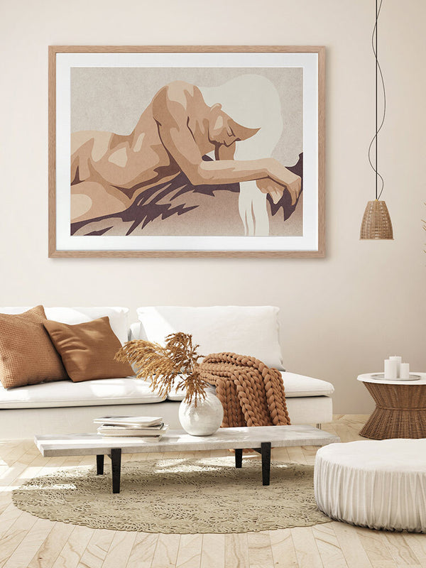 At Peace Framed Art Print | Lifestyle