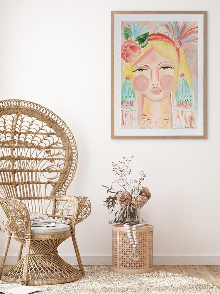 Carmen Framed Art Print | Lifestyle