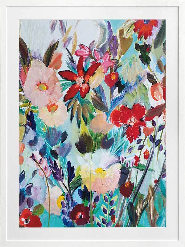 Wildflower Wandering Framed Art Print