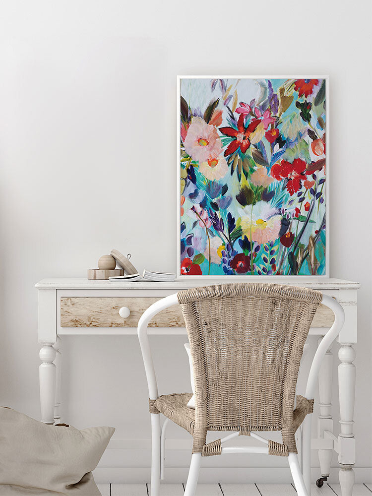 Wildflower Wandering Canvas Art Print | Lifestyle