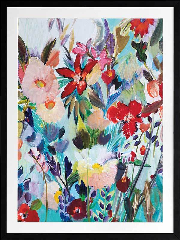 Wildflower Wandering Framed Art Print