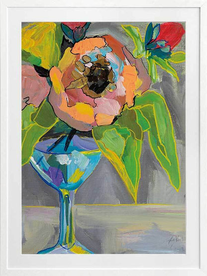 Bright Blossoms II Framed Art Print