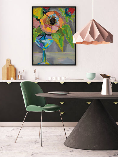 Bright Blossoms II Canvas Art Print | Lifestyle