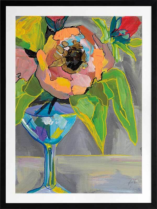 Bright Blossoms II Framed Art Print