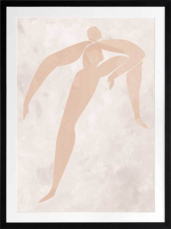 Amelie Cut-Out II Framed Art Print