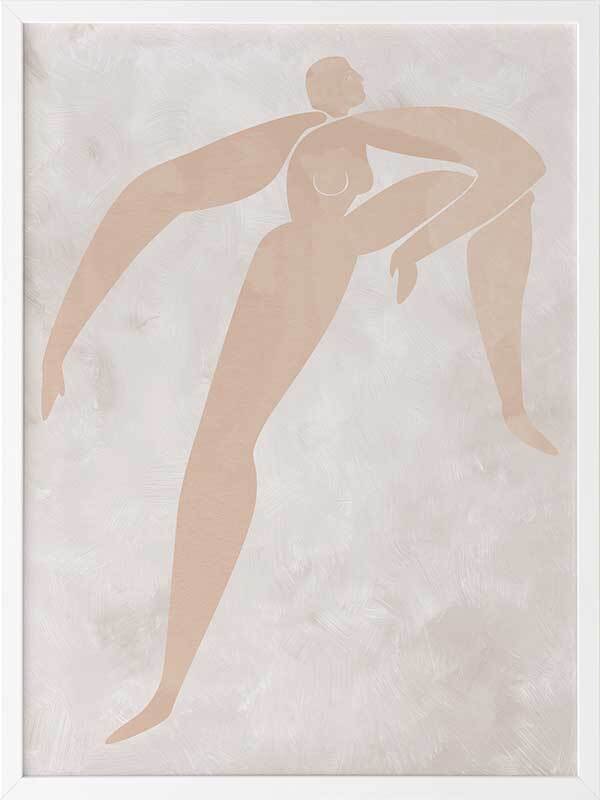 Amelie Cut-Out II Framed Art Print