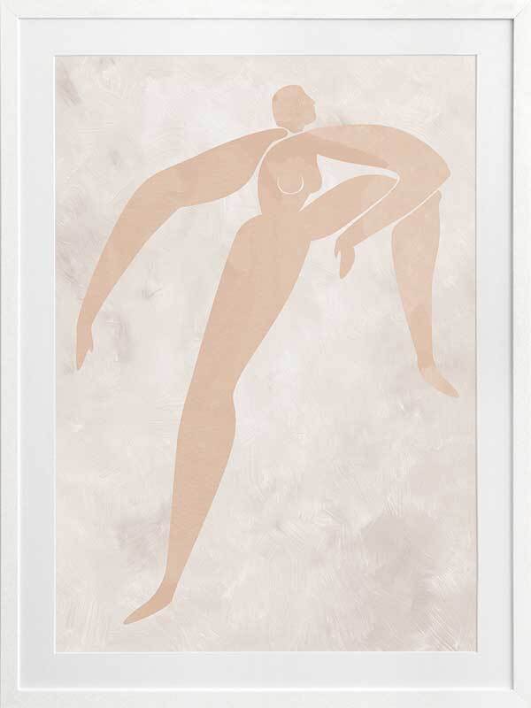 Amelie Cut-Out II Framed Art Print