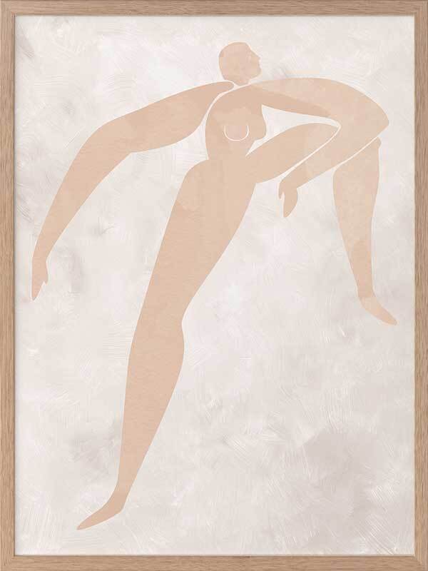 Amelie Cut-Out II Framed Art Print