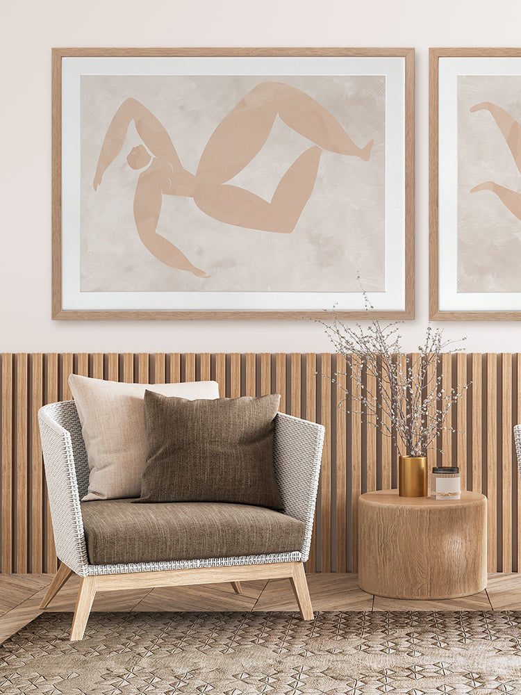 Amelie Cut-Out III Framed Art Print | Lifestyle