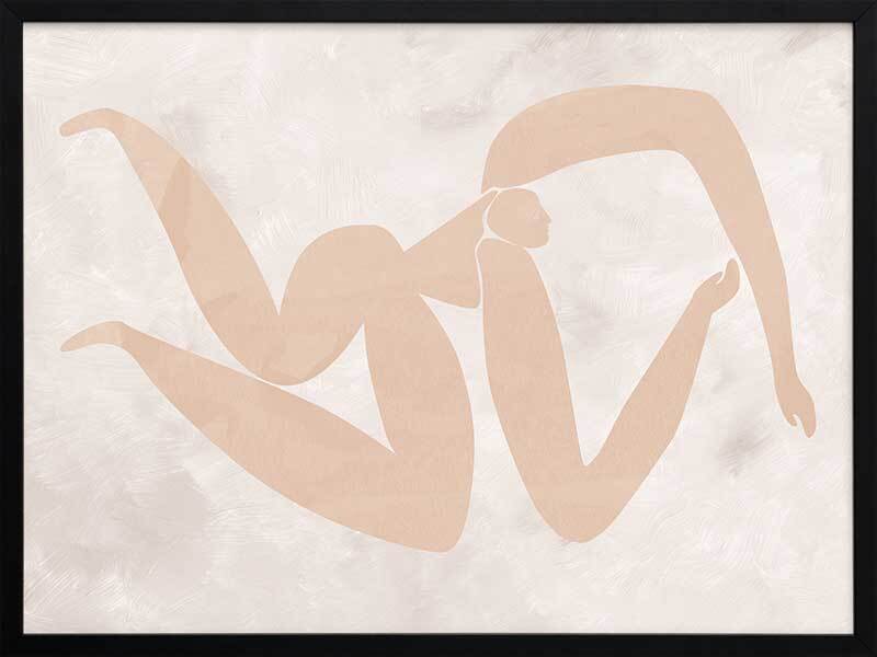 Amelie Cut-Out IV Framed Art Print