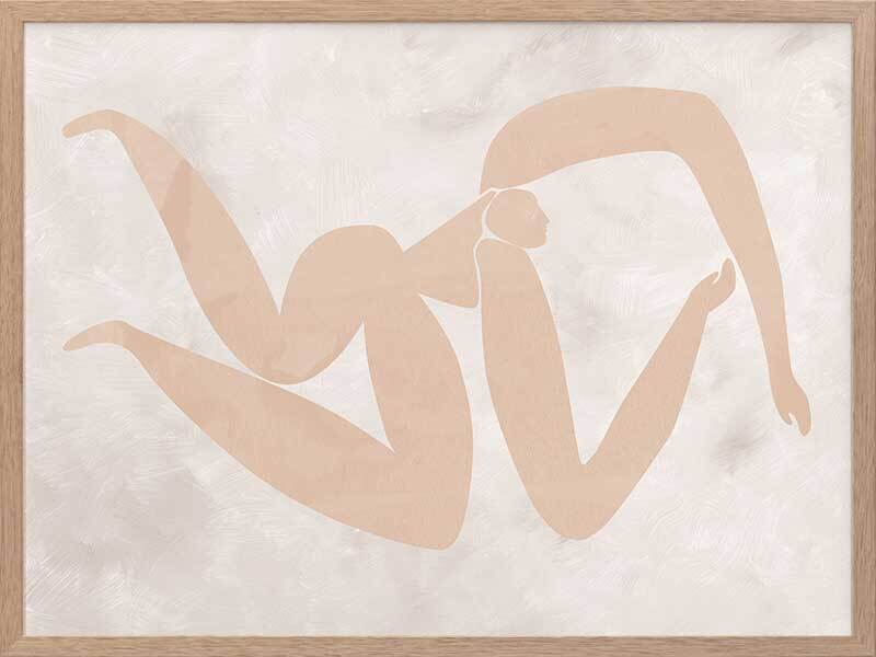 Amelie Cut-Out IV Framed Art Print