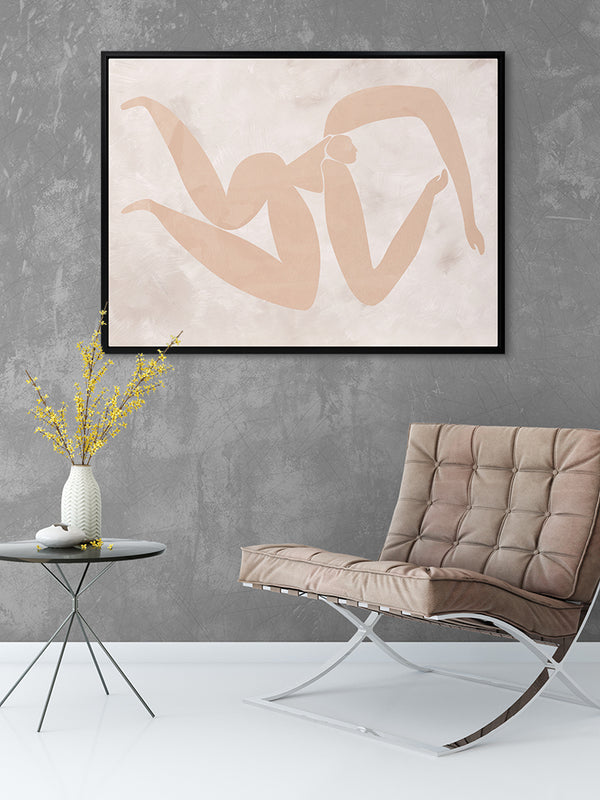 Amelie Cut-Out IV Canvas Art Print | Lifestyle