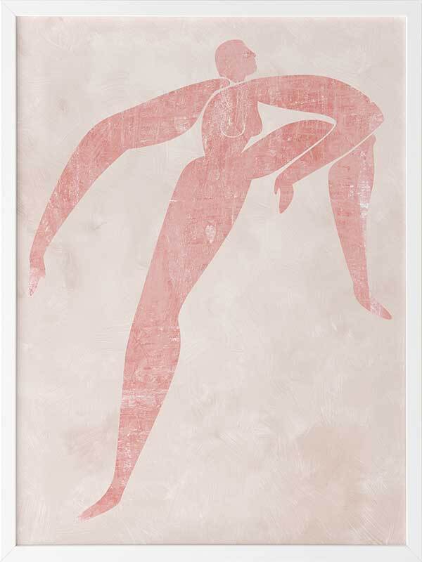 Marguerite Cut-Out II Framed Art Print