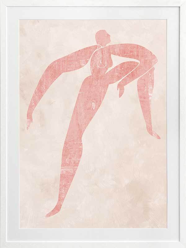 Marguerite Cut-Out II Framed Art Print