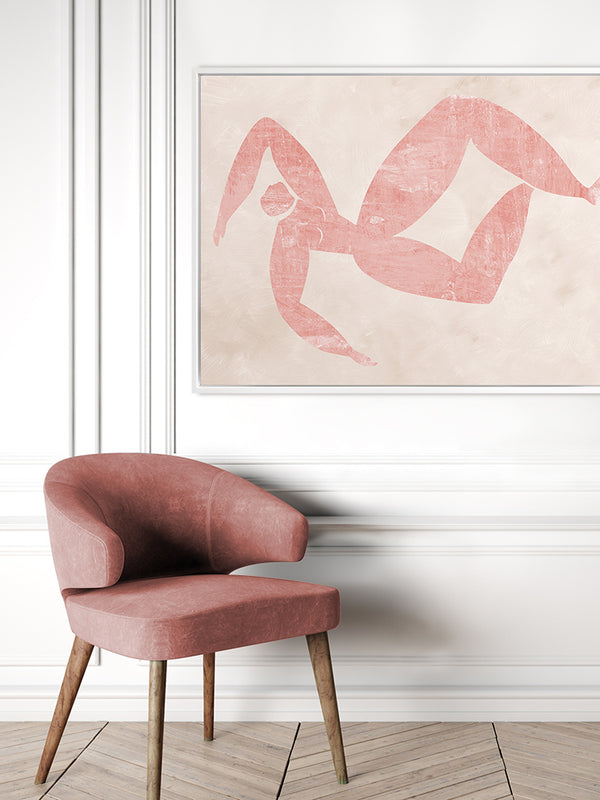 Marguerite Cut-Out III Canvas Art Print | Lifestyle