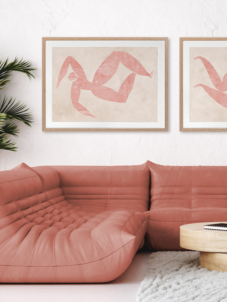 Marguerite Cut-Out III Framed Art Print | Lifestyle