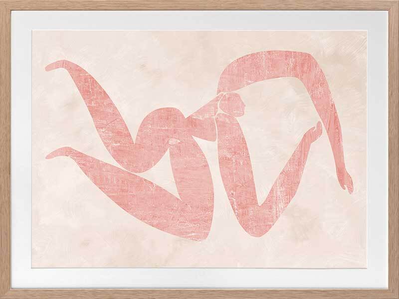 Marguerite Cut-Out IV Framed Art Print