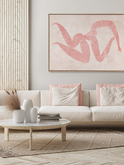 Marguerite Cut-Out IV Canvas Art Print | Lifestyle