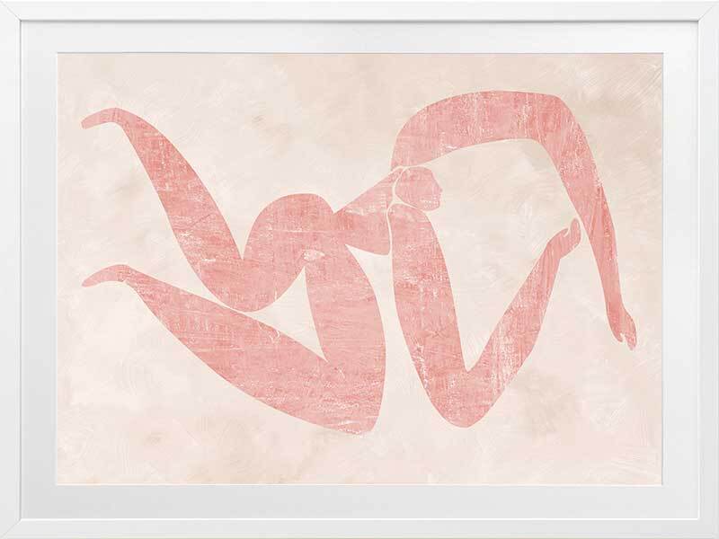 Marguerite Cut-Out IV Framed Art Print